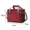 Large Waterproof Insulated Picnic Bag - Oxford Cloth, Portable, Thickened for Outdoor Use