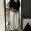 Women Baggy Wide Leg Sweatpants Elastic Drawstring Waist Loose Streetwear Trousers Female Casual Oversized Sports Pants