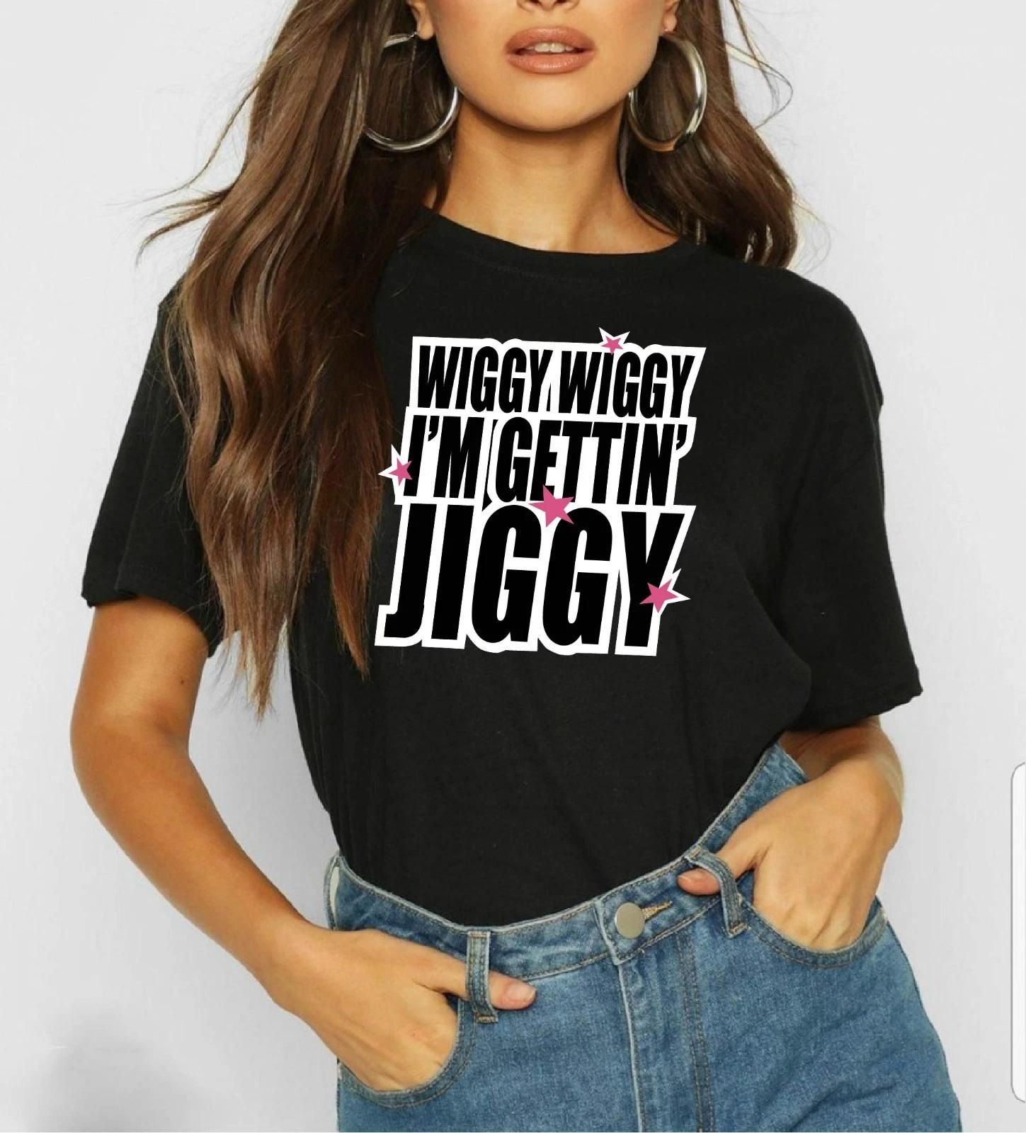 Five Boy Band T-shirt Wiggy, wiggy, I m gettin jiggy Unisex 2025 uk concert L
