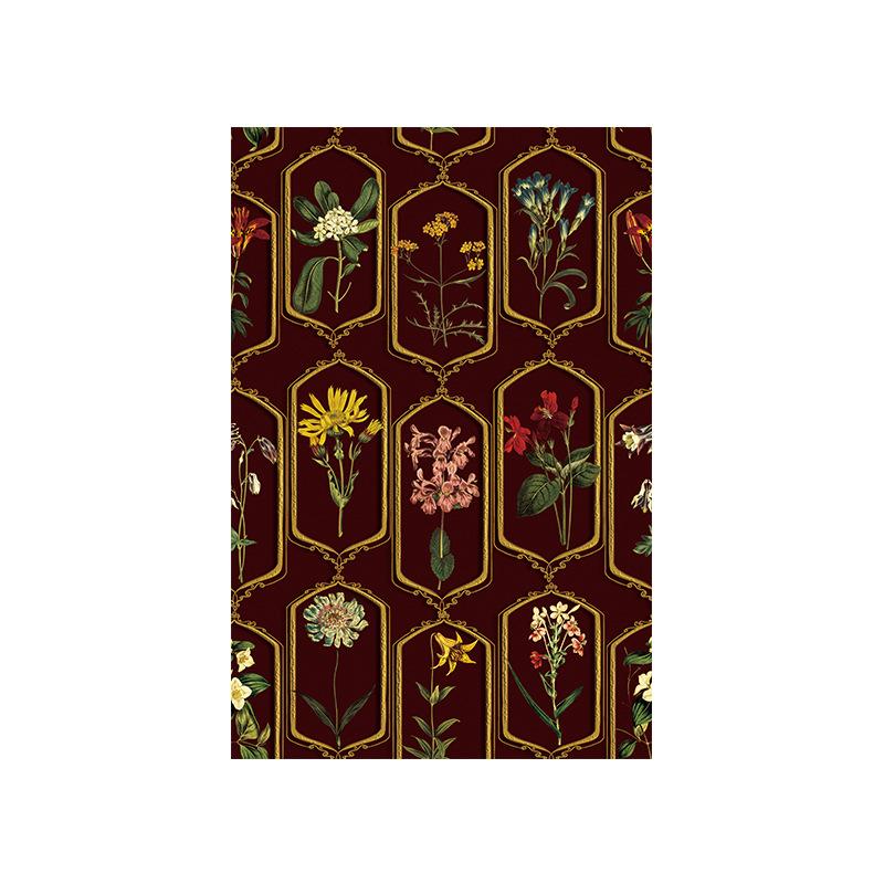 

Цветочные самоклеящиеся обои Цветочный образец Самоклеящиеся обои Съемная контактная бумага Наклейка на стену для спальни шкафа 1mx44cm