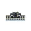 Tenshodo HO Gauge Coreless Power Truck 24.5S (10.5 Spoke Wheels) 05016 Model Train Supplies