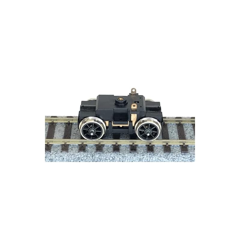 Tenshodo HO Gauge Coreless Power Truck 24.5S (10.5 Spoke Wheels) 05016 Model Train Supplies