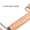 Cleaner Products Dual Ended Wooden Rolling Pin Flour Pastry Dough Roller Kitchen Baking Tool