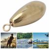 5pcs Bag Outdoor Fishing Copper Sinkers Weights Anglers Tackle Accessory (5g)