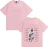 Zara Larsson Midnight Sun Global Tour Maglietta Mercah Uomo Donna Poster Album Stampa Grafica Magliette in Cotone Collo Ampio Top Oversize