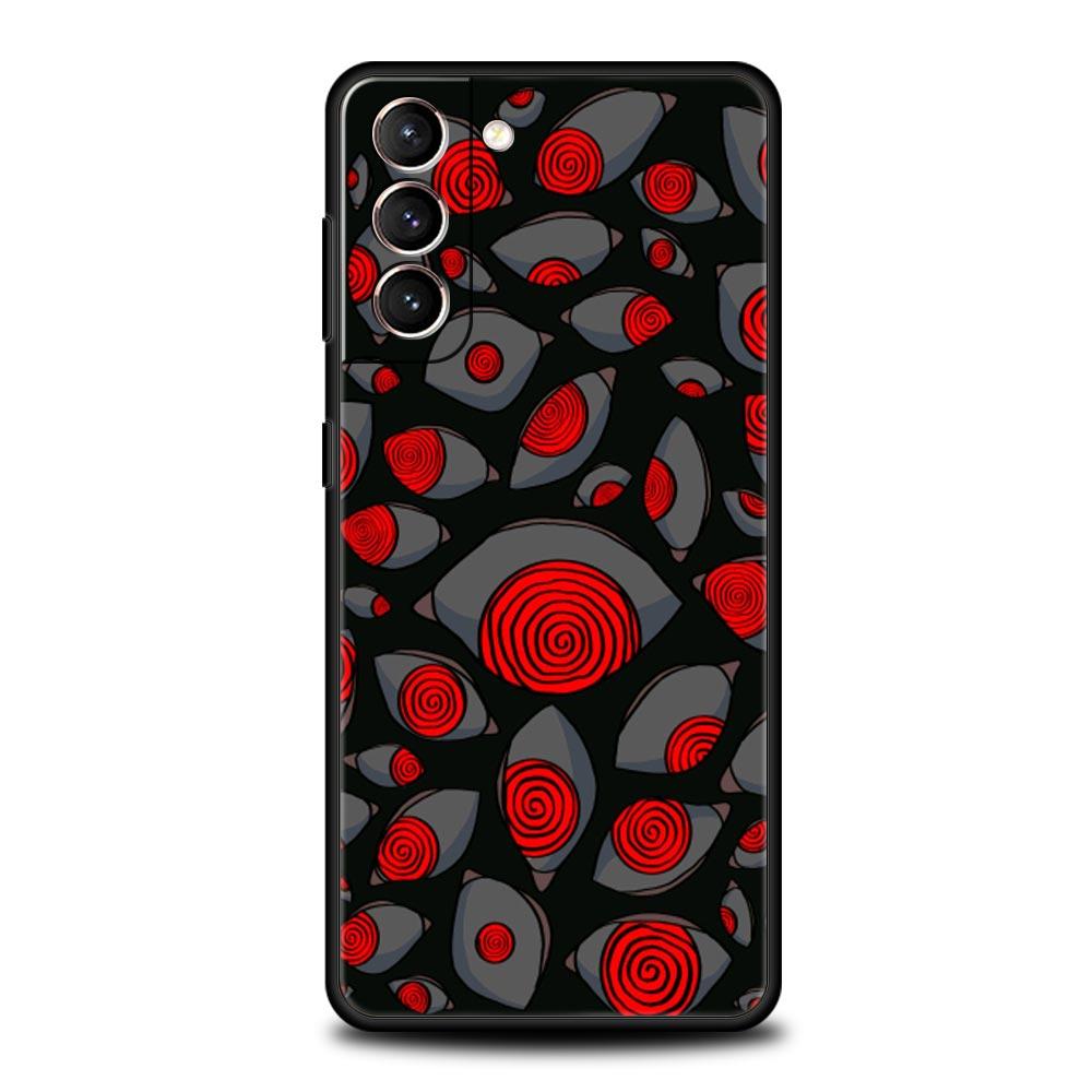 Phone Case Cover for Samsung Galaxy S26 S25 S24 S23 S22 S20 S21 FE Ultra Plus S25 Edge Soft TPU Capas Trendy Cool Eyes Creative
