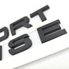 1Pc 3D ABS Logo Sport HSE Emblem Letters Car Trunk Badge For Land Rover Range Rover L320 Discovery Sport HSE Sticker Accessories