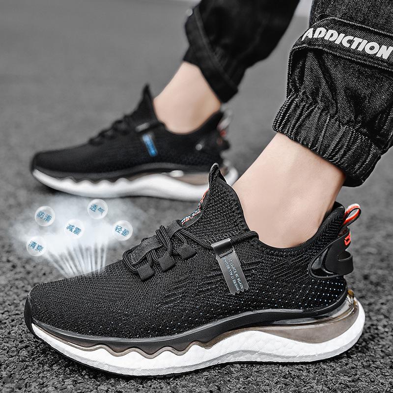 Casual Shoes Summer Men's Shoes Hollow Popcorn Breathable Running Shoes Sports Shoes Fashion Casual Shoes