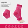 1 Paar Fersensporn Socken Achillessehnenentzündung Linderung Sportliche Fuß Knöchel Bandage Socken Rutschfest Feuchtigkeitstransportierend Herren Damen Zehenlos Knöchel Kompressionsmanschetten