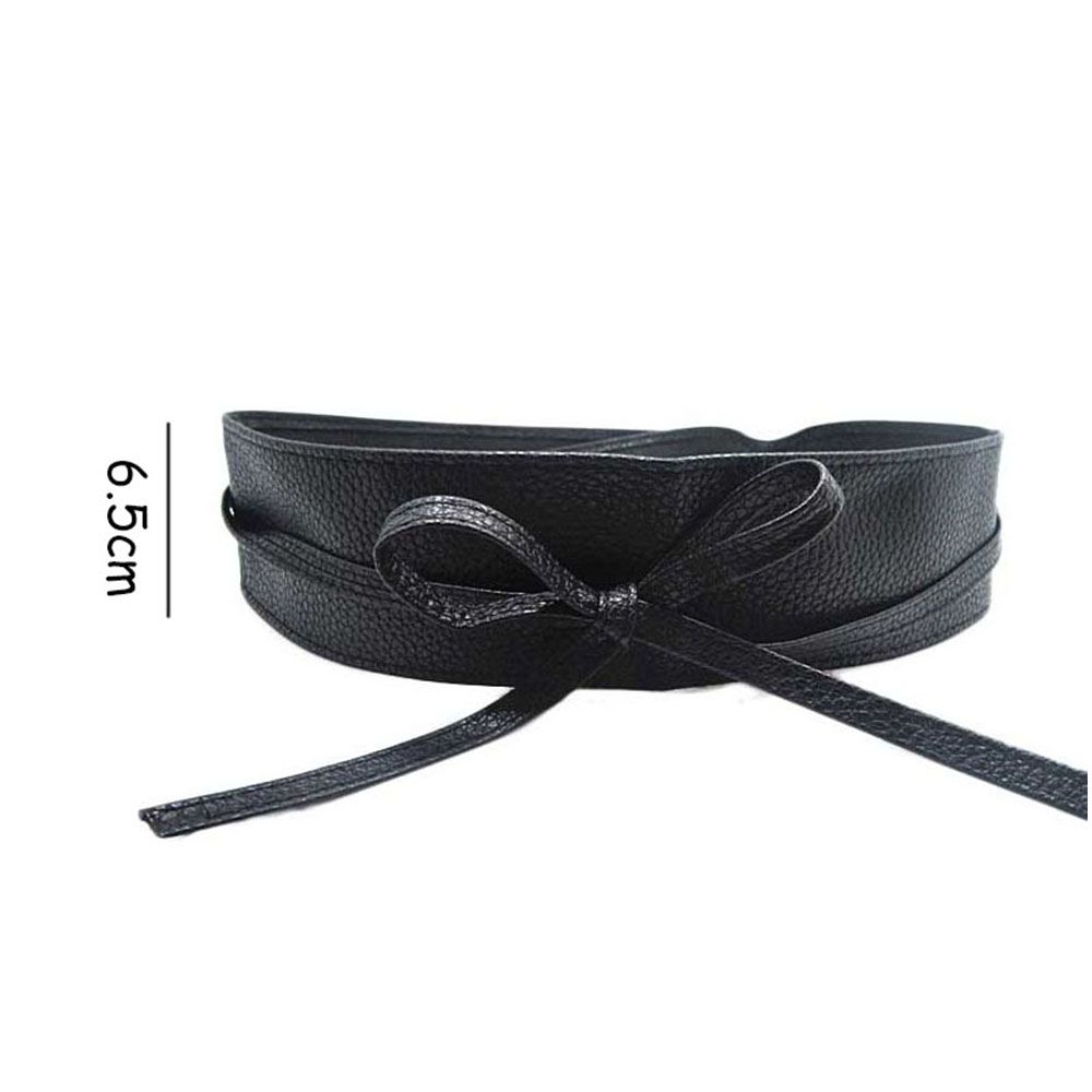for Female Elegant Bow Belt Dress Belt Ladies  Girls Belt Wide Self Tie Wrap Around Waist Band