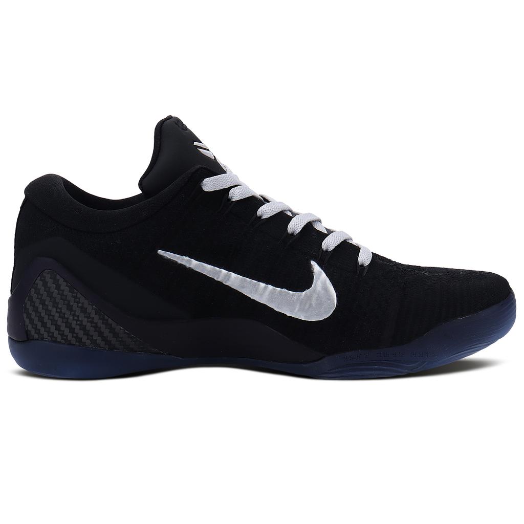 Nike Kobe 9 Slip Resistant Abrasion Resistant Low Top Basketball Shoes Men's Black Warrior IM0465-500(Team1484-)