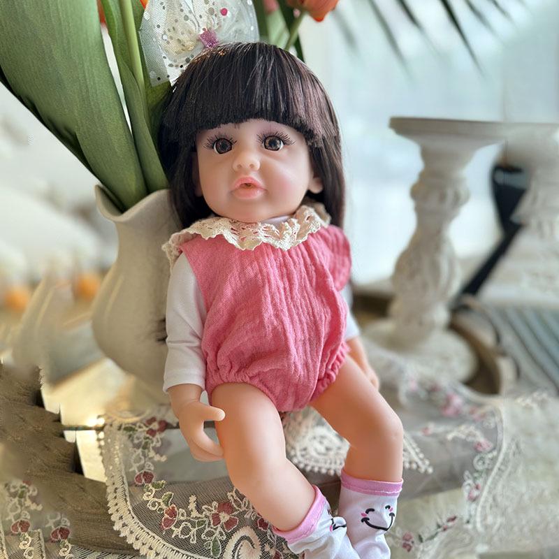 30cm Korean Style Dreamy Ballet Reborn Baby Doll - Play House Toy for Girls