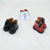 1 pair Fashion 1/6 BJD Shoe PU Leather Mini Boot Toy Shoes 30cm Doll Shoes Boots  OB11 Doll