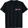 HUMAN LGBT Flag Gay Pride Month Transgender Rainbow Lesbian T-Shirt LGBT Camisetas  Graphic T Shirts  Women Clothes