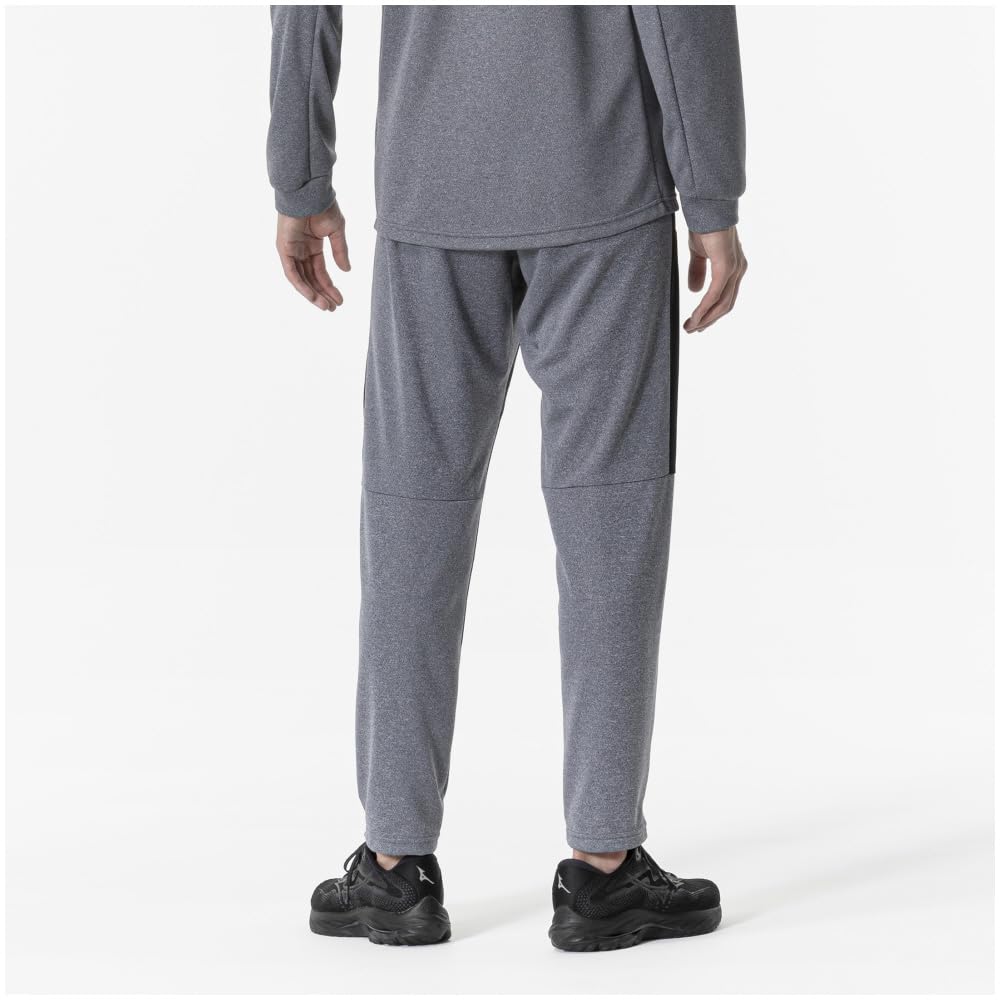 Mizuno Training Wear Soft Knit Pants 32MDA001 Charcoal Size S Heather,