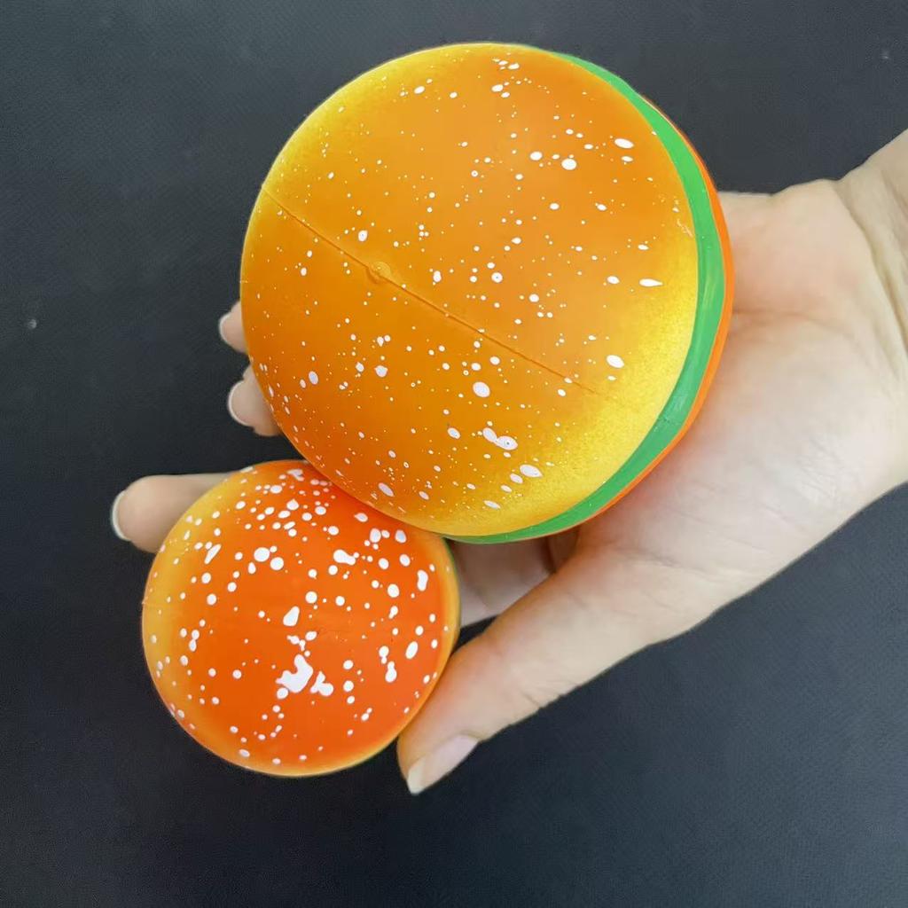 Mačkací Hamburger Antistresový Míček Autismus Senzorická Hračka Úleva od Stresu a Úzkosti Fidget Hračky Píchací Dekompresní Hračka