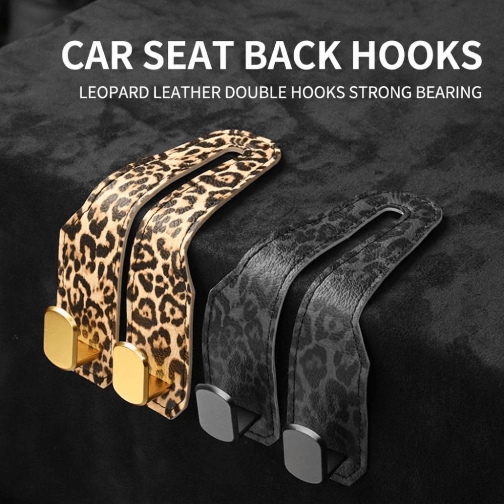 Universal Car Headrest Hook 2 In 1 Car Organizer Clips Car Interior Accessories