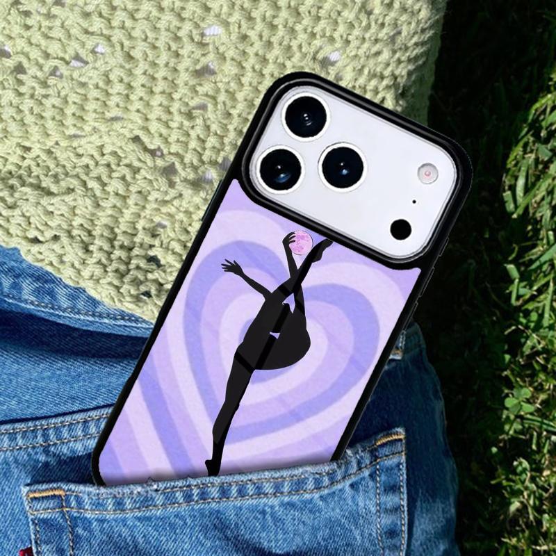 Love Gymnastics Phone Case For iPhone 17 AIR 16 Pro Max 15 14 Pro 11 12 13 Shockproof Silicone Cover