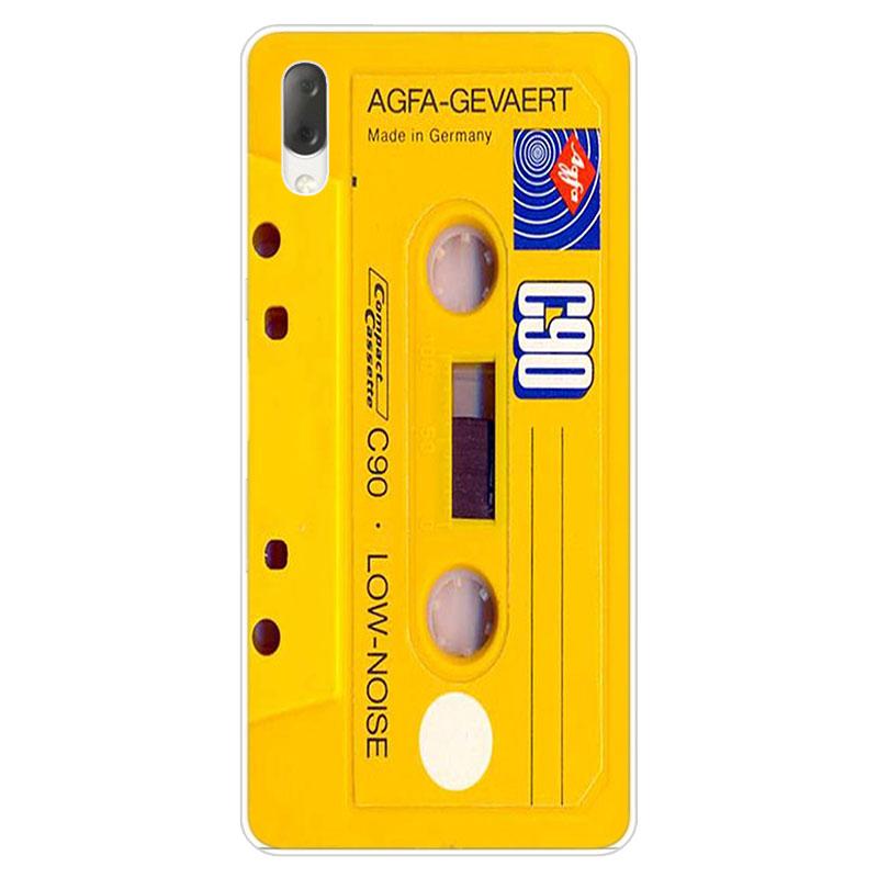 

Классический старый чехол-кассета для Sony Xperia X XA XA1 XA2 Ultra L1 L2 L3 XZ3 M4 Aqua Z3 Z5 Premium E5 XZ XZ1 XZ2, компактный чехол Sony XZ1