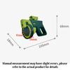 Juguete Modelo Divertido Ensamblado Impreso en 3D Kit Compacto Portátil de Juguete de Dardos de Espuma DIY Regalo Para Adultos y Adolescentes Uso en Exteriores Interiores