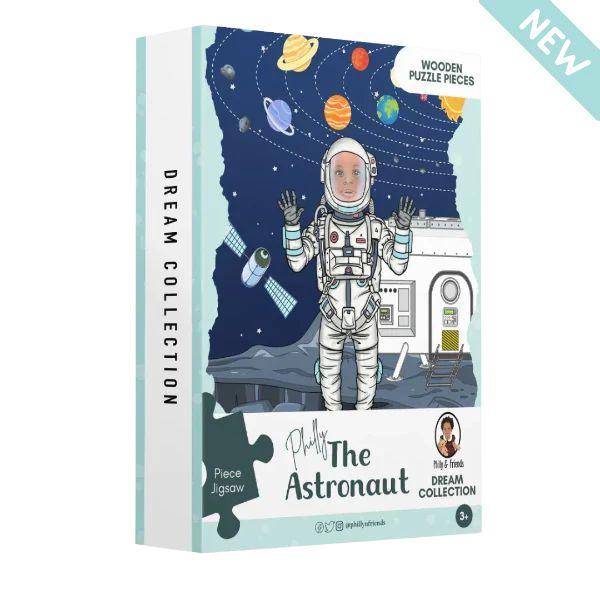 

Kids puzzle with astronaut (40 parts)