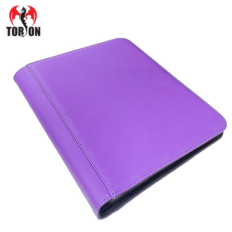 252-Card Large Capacity Hard Album: 9-Pocket Toploader Transparent Pokemon Card Storage.