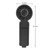 Portable Handheld Fan with Dual Folding Feature Low Noise Operation and Adjustable Speeds for Convenient Use Anywhere