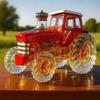 Modellismo trattore bottiglia in vetro borosilicato alta bottiglia da whiskey decanter ornamento decorativo bottiglia di spumante portabottiglie
