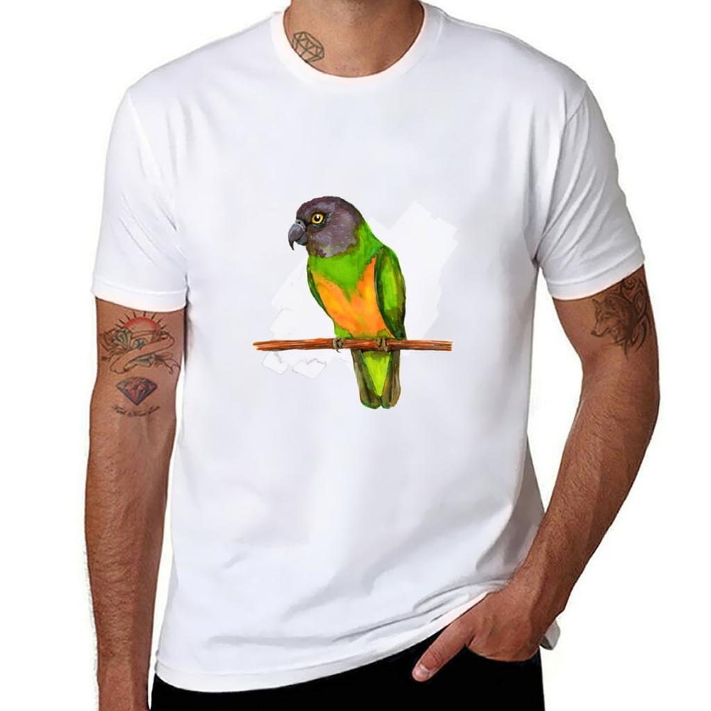 Senegal Parrot Watercolor Tshirt T Shirts With Prints Tshirt