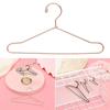 10pcs Dollhouse Furniture Decorations Cute 1/6 Doll Metal Dress Clothes Hanging Mini Hangers Doll Accessories