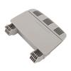 Suport de ochelari de soare pentru plafon 1Z0868565F Rezistent la praf Pliabil Carcasa gri pentru depozitare ochelari pentru Fabia 2007‑2013