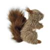 Plush Squirrels Shape Dog Toy Realistic Animal Design For Boredom Elimination And Teeth Cleaning Activity