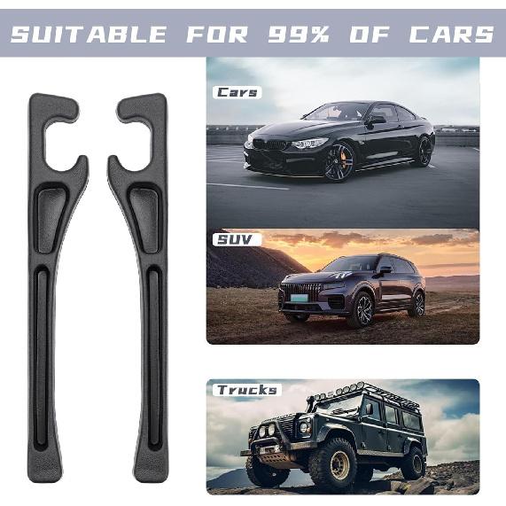 Car Seat Gap Filler 2 Pack, No Drop Seat Guard For Cars SUVs Trucks, Car Accessories Interior For Between Seat And Console, Prevent Stop Cellphone
