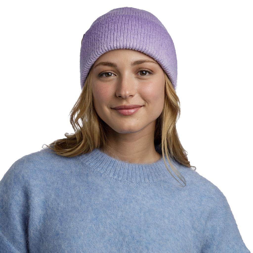 Buff Marin Knitted Hat Beanie, Unisex purple Cap