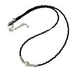 Su Chuang S925 Sterling Silver & Pearl Beaded Necklace with Black Spinel - Women's Light Luxury Clavicle Chain