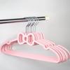 3pcs - New Cute Bow Pattern Hanger, Suitable for Home Bedroom Sorting and Dry Storage Hanging Bracket