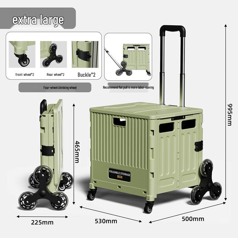 miflame Household Shopping Trolley