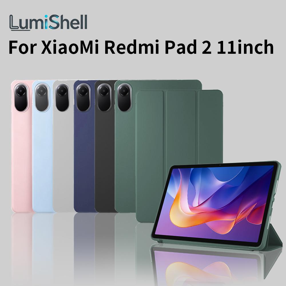 For Redmi Pad 2 Case Auto Wake Up & Sleep Silicone Cover Support Charging For Coque Xiaomi Redmi Pad 2 2025 Case Cover 11 inch