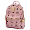 MCM Stark Bebe Boo Studded Design Faux Leather Mini Backpack Women backpack Pink MMKEAVE17PZ001