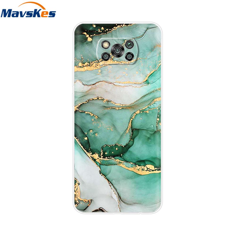 Pour Xiaomi POCO X3 Coque Pour Poco X3 Pro NFC Silicone Souple Arrière Pour Poco X3 POCOX3 X 3 NFC 6.67'' Fundas Coques Coque Pare-chocs