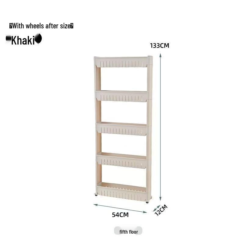 

Многоярусная мобильная стойка для хранения для общежитий и ванных комнат