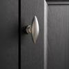 Zinc Alloy Single Hole Cabinet Knob Simple Oval Drawer Knob Matte Furniture Pull Handle For Wardrobe Cupboard Drawers Upgrade