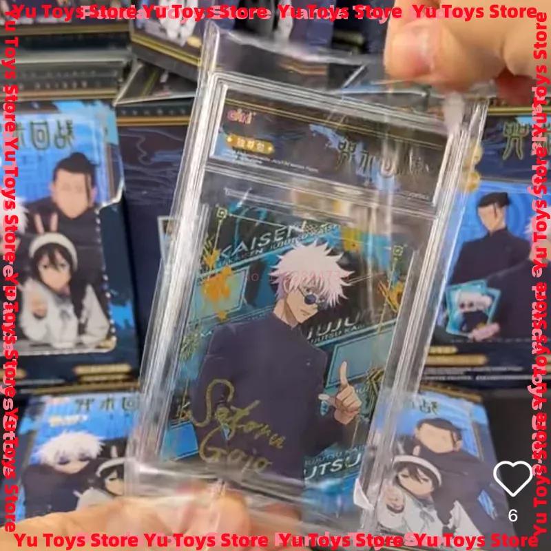 Genuine Jujutsu Kaisen Card Polaroid Acrylic Photo Card Gojo Satoru Geto Fushiguro Shinobu Anime Collection Card Toys Gifts
