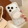 Flower Magnetic Mount Phone Case for iPhone 16, iPhone 17, and iPhone 17 Pro Max