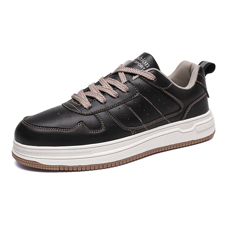 

Кроссовки большого размера. Универсальная обувь для доски. Модная студенческая спортивная обувь. Прогулочные туфли на плоской подошве. Белые туфли с низким берцем. Мужская обувь. 47 чёрный