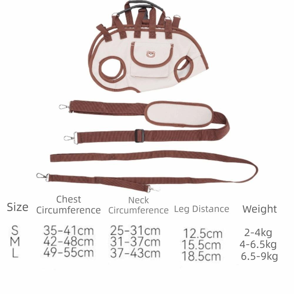 Breathable Dog Carrier Portable Pet Carrier Durable Cat Carrier Sling Medium Cats S