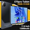 2024 E70Pro 10.1-Inch Android Tablet with 5G & Bluetooth