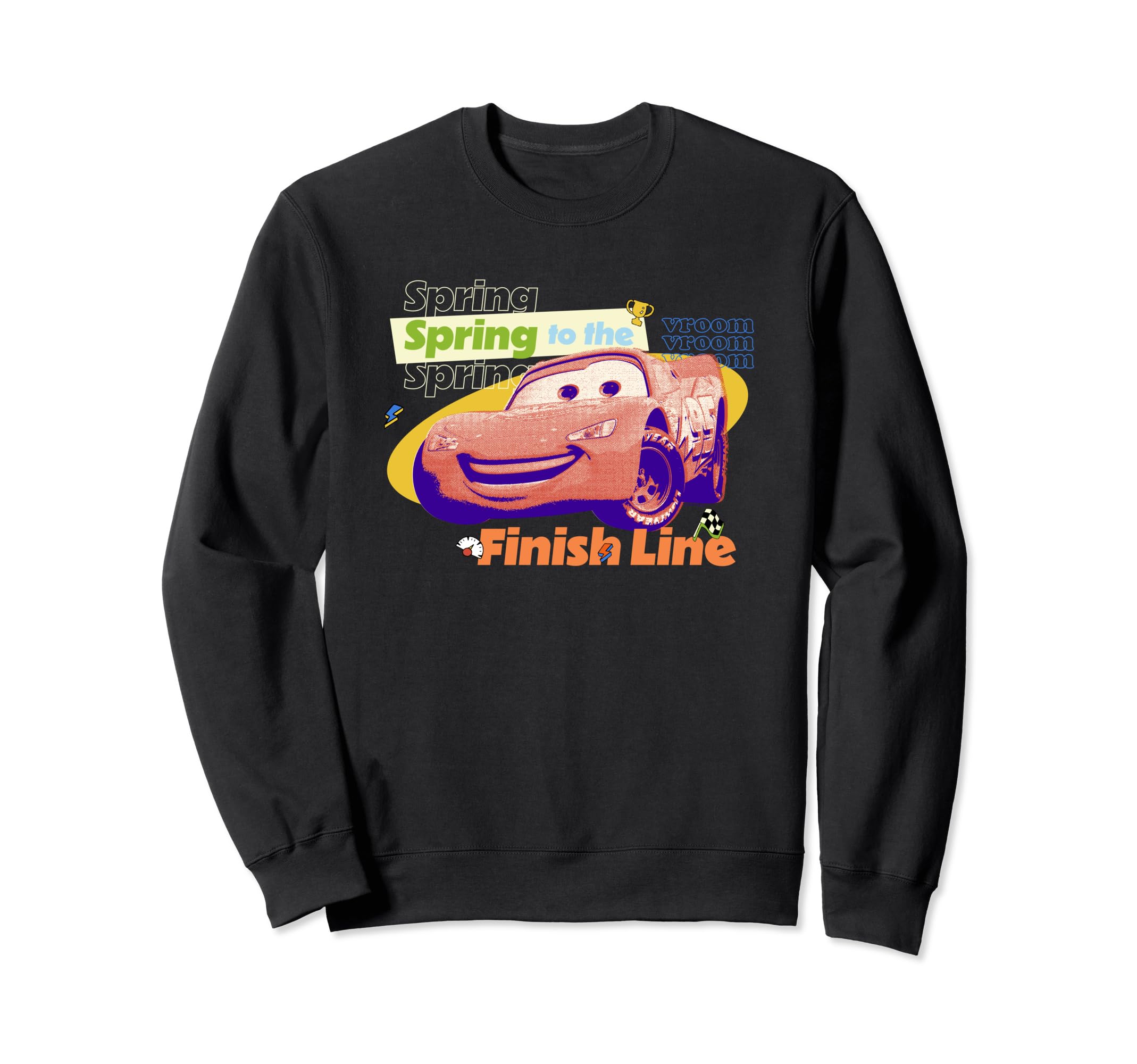 

Disney & Pixar Cars Lightning McQueen Spring to the Finish Line Sweatshirt