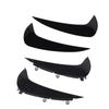 1 Pair Rear Bumper Spoiler Air Vent Cover Left Right Rear Side Splitter Air Vent Trim Replacement