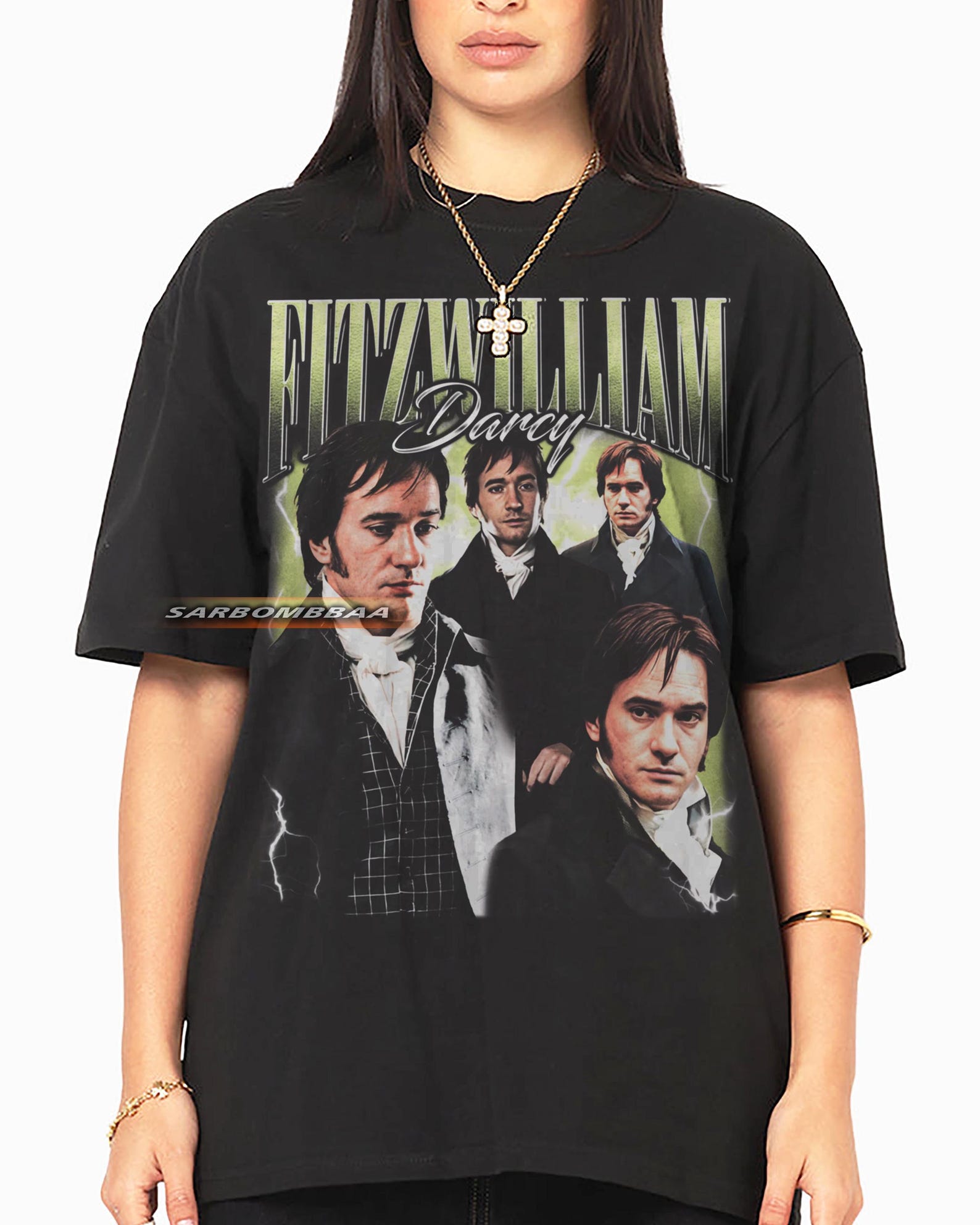 Mr. Darcy Graphic T-Shirt, Pride and Prejudice, Y2K Streetwear 2XL